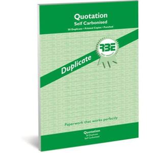 Picture of A4 Quotation Duplicate