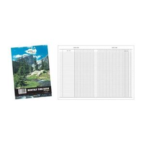 Picture of A4 Monthly Time Register