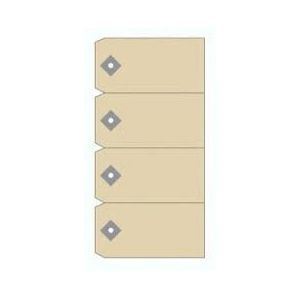 Picture of Buff Tags 234gsm, With Reinforced Hole