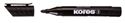 Picture of KORES BULLET PERM MARKER BLACK 20930